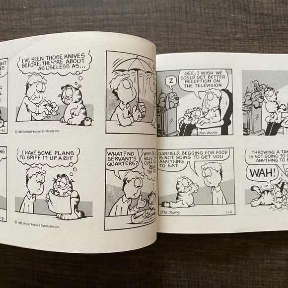 ⚡️FINAL SALE!!⚡️Garfield Food for Thought Comic Book Copyright 1987 - Picture 3 of 4